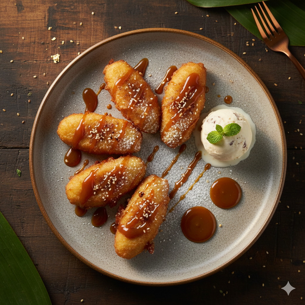 Pisang Goreng Caramel